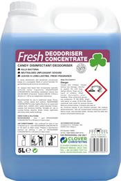 FRESH DEODORISER CONCENTRATE Candy Disinfectant / Deodoriser